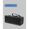 J-IPOX P520 Bluetooth Hoparlör 8W Güçlü Ses Solar Şarj FM Radyo