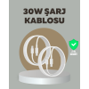 iPhone iPad Airpods Uyumlu 30W Type-C to Lightning Kablo