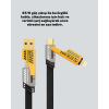 Yüksek Hızlı 65W Güç Çıkışlı Çoklu Cihaz Uyumlu Şarj Kablosu