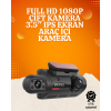 WiFi Destekli Araç Kamerası – 3 inç Ekran, 1080P Ön ve 720P İç Kamera