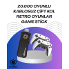 Kablosuz Retro Oyun Konsolu – Binlerce Oyun ve HD Görüntü ile Keyifli Oyun Deneyimi