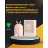 USB Bağlantılı Sessiz Çalışan LED Işıklı Nemlendirici Difüzör 200 ml