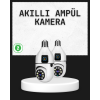 Tak Çalıştır Ampul Kamera – Full HD 1080P Kablosuz Güvenlik Çözümü