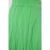 Kadın Uzun Kırışık Etek 8042 - Yeşil
