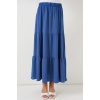 Kadın Ayrobin Uzun Etek 8048 - İndigo
