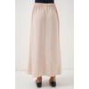 Kadın Uzun Ayrobin Etek 8050 - Bej