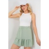Kadın Ayrobin Mini Etek 8054 - Mint