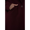 9085 Kaşe Kaban - Bordo