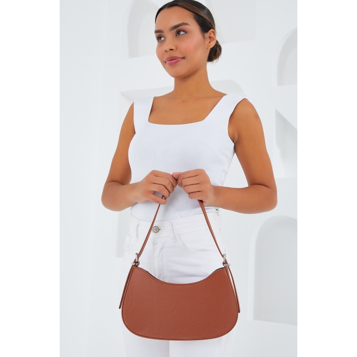 Kadın Taba Düz Baget Çanta 010167