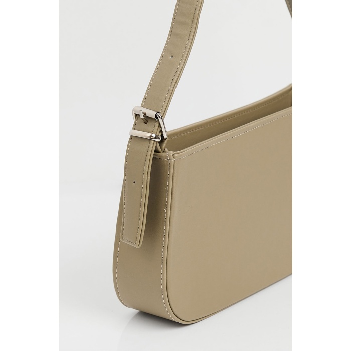 010172 Düz Baget Omuz Çantası - Çağla