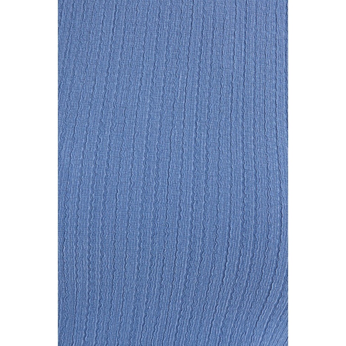 0430 Örme Bluz - İndigo