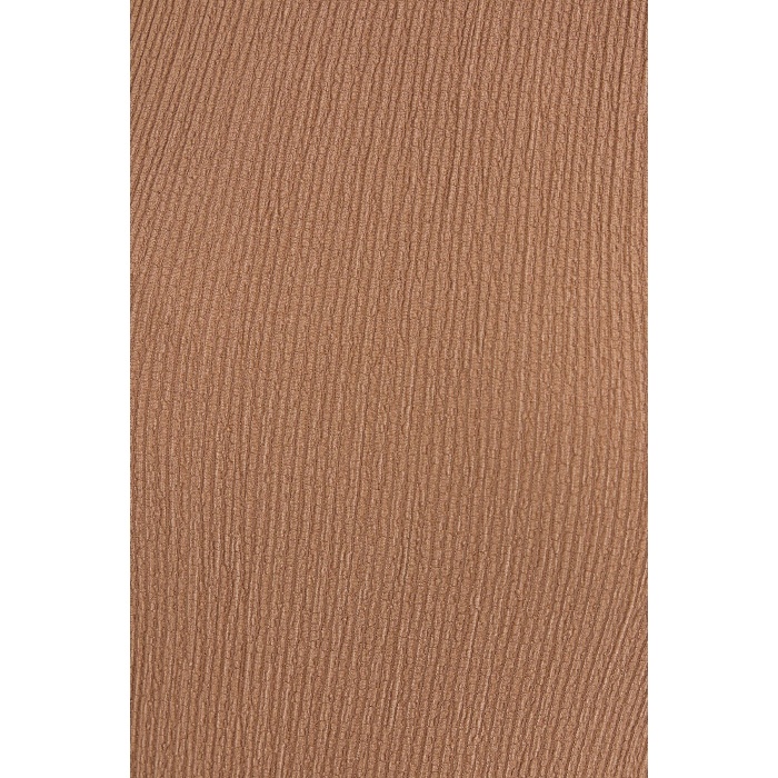 0430 Örme Bluz - Camel