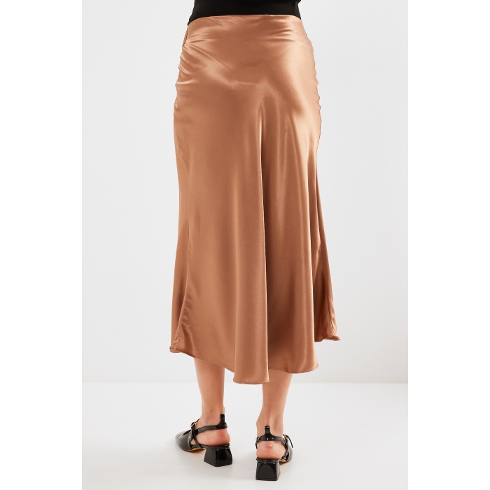 15806 Saten Etek - M. Kahverengi