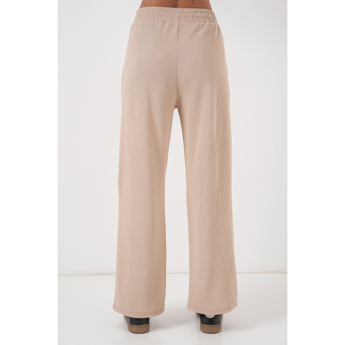 Kadın Fitilli Pantolon 30053 - Bej