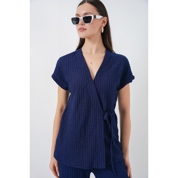 Kadın Örme İkili Takım 30064 - Lacivert