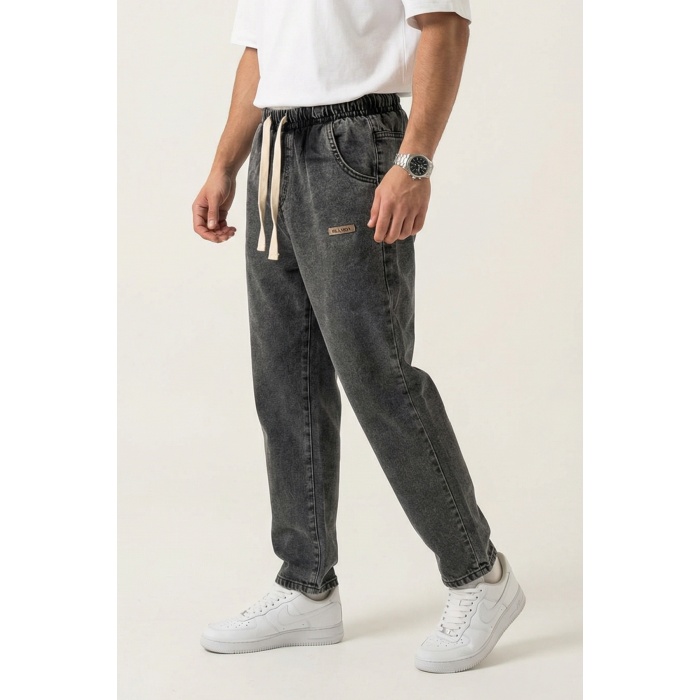 Erkek Rahat Kesim Baggy Jean Pantolon 30073 - Antrasit