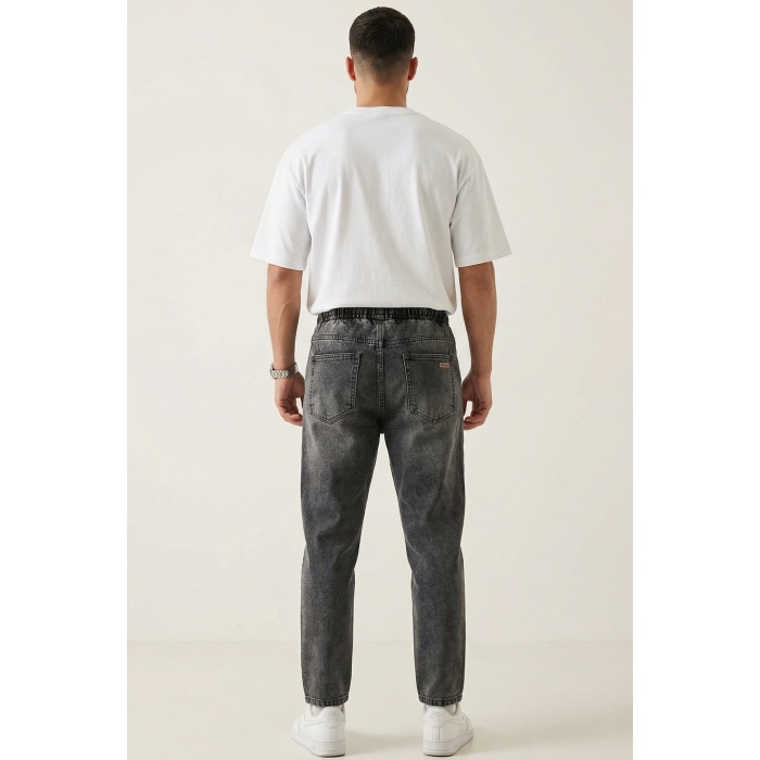 Erkek Rahat Kesim Baggy Jean Pantolon 30073 - Antrasit