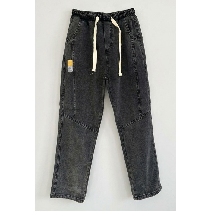 Erkek Rahat Kesim Baggy Jean Pantolon 30074 - Antrasit