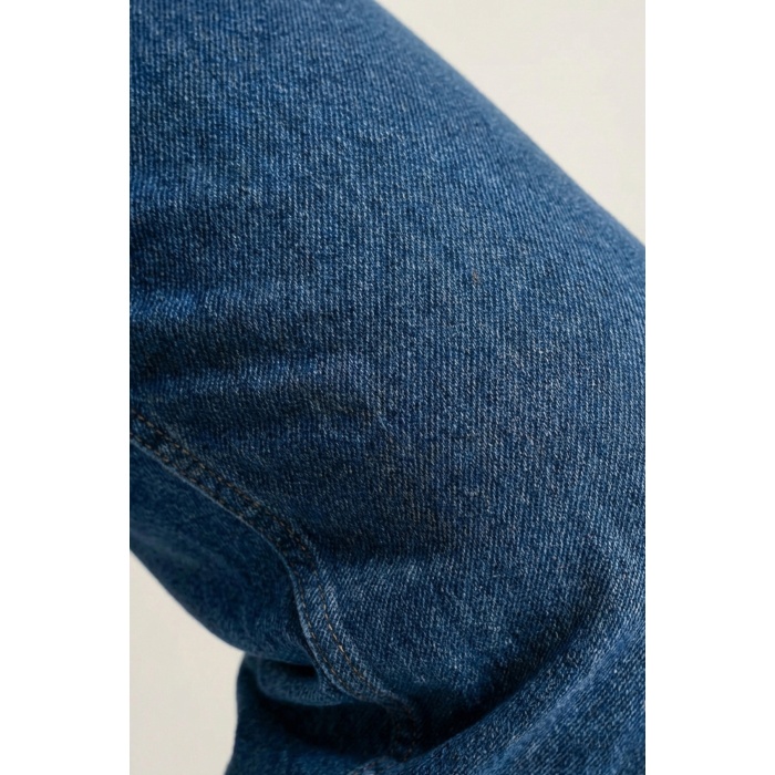 Erkek Rahat Kesim Baggy Jean Pantolon 30075 - Lacivert