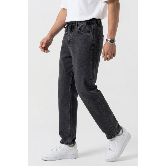 Erkek Rahat Kesim Baggy Jean Pantolon 30075 - Antrasit
