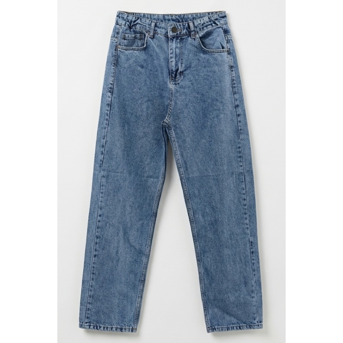 Erkek Rahat Kesim Baggy Jean Pantolon 30075 - İndigo