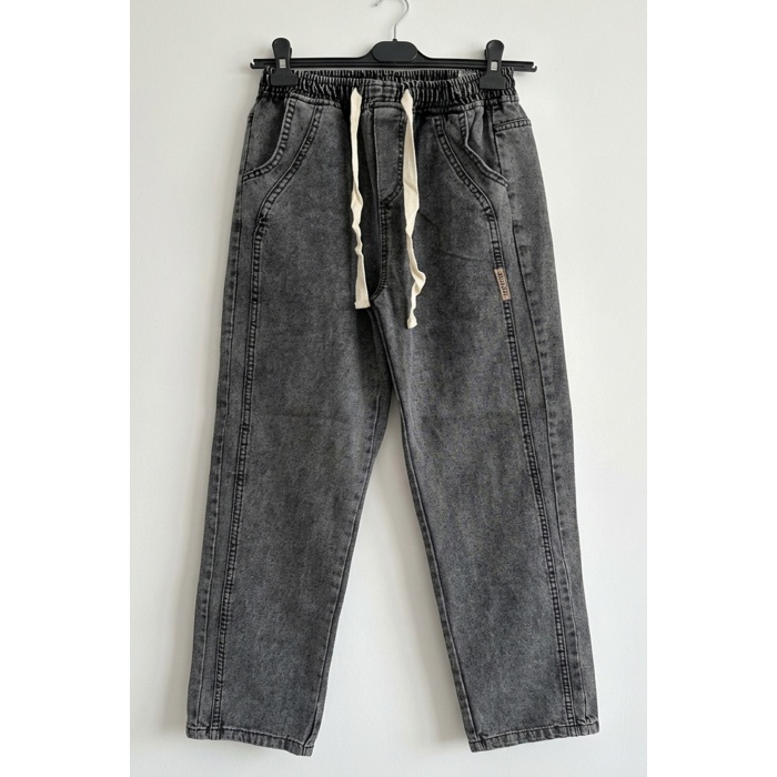 Erkek Rahat Kesim Baggy Jean Pantolon 30076 - Antrasit