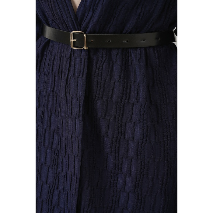 Kadın Kimono Pantolon İkili Takım 30078 - Lacivert