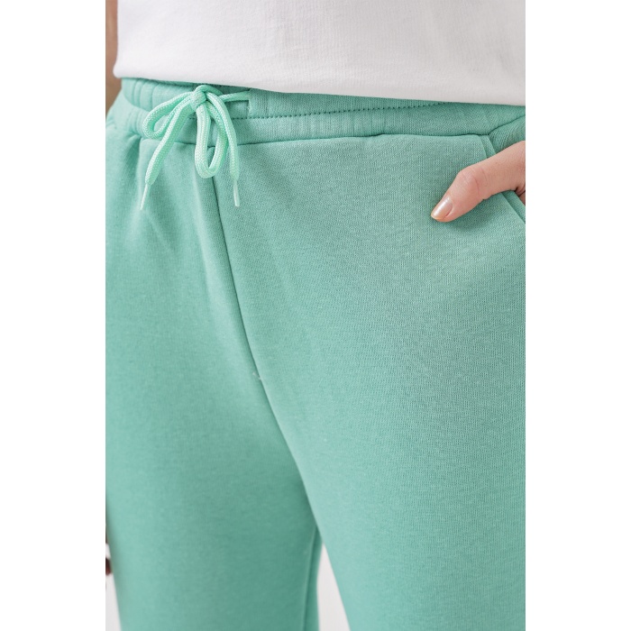 55450 Üç İplik Eşofman Altı - Mint