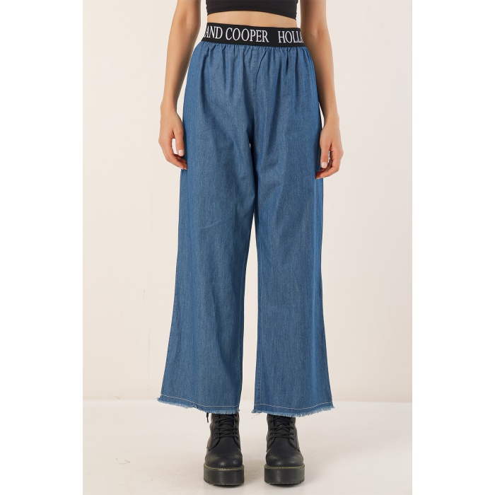 6469 BOL PAÇA JEANS PANTOLON - Y.Lacivert