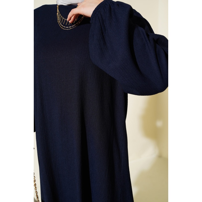 Kadın Lacivert Tunik Pantolon Alt Üst Takım 6663