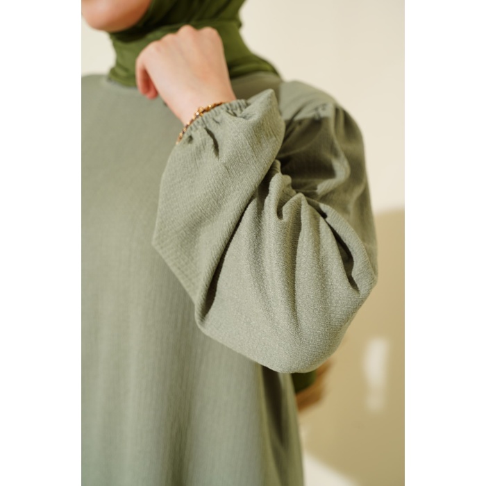 Kadın Çağla Yeşili Tunik Pantolon Alt Üst Takım 6663