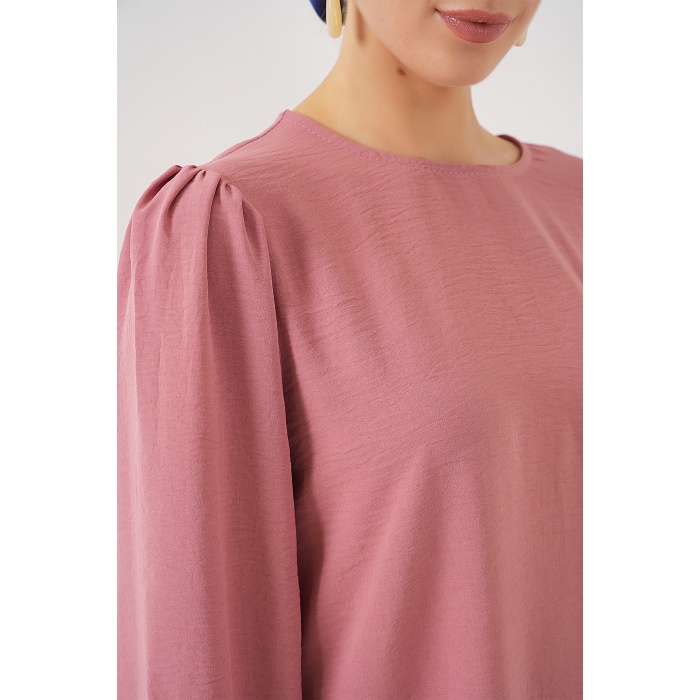 Ayrobin Tunik Pantolon Alt Üst Takım 6712 - Pembe