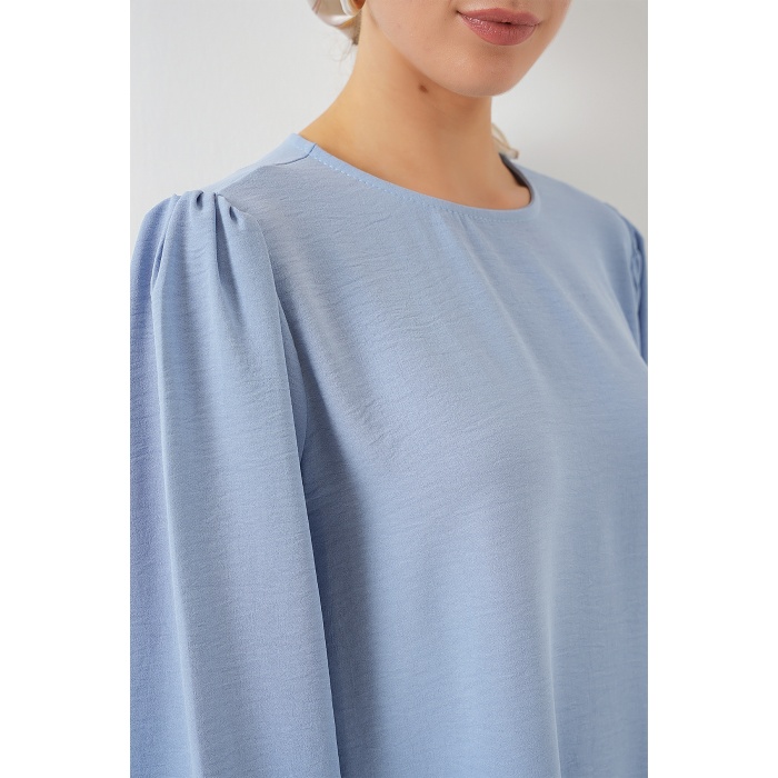 Ayrobin Tunik Pantolon Alt Üst Takım 6712 - Açık Mavi