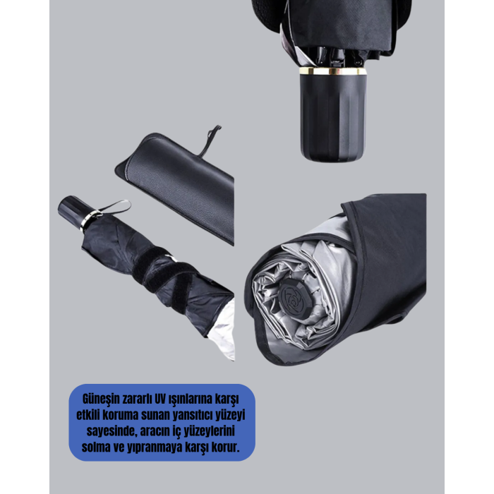 Katlanabilir Oto Güneşlik – UV Koruma ve Isı Yalıtımı