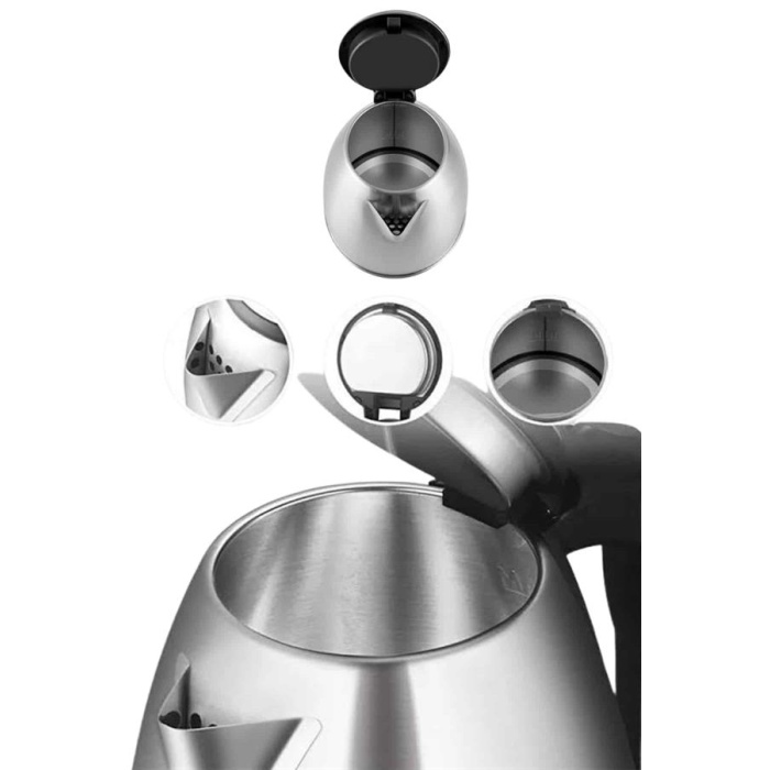 Çelik Su Isıtıcı Kettle Dayanıklı Paslanmaz Çelik Uzun Ömürlü