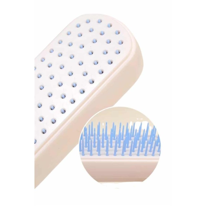 Kendini Temizleyen Tarak Fırça Geri Çekilebilir Evcil Hayvana Uygun Sıkı Dişli