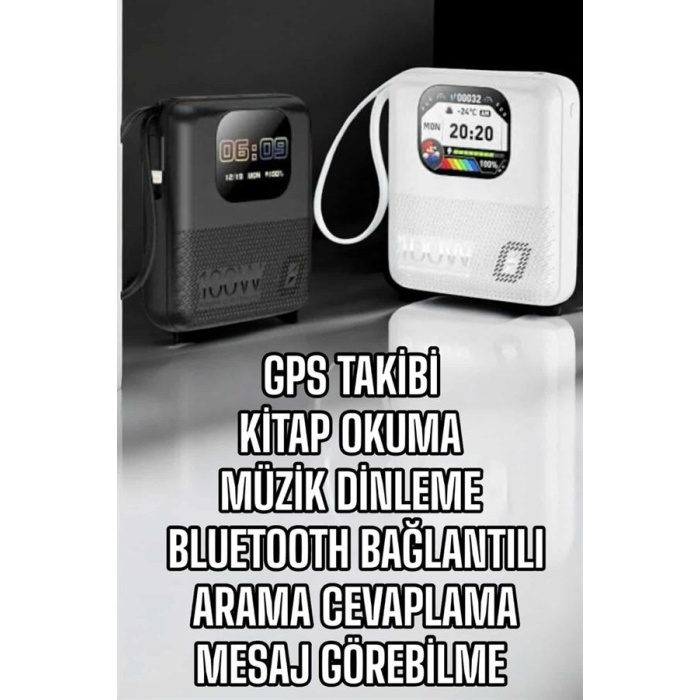 Akıllı Powerbank 10.000 MAH Müzik Dinleme Mesaj Gönderme Arama Cevaplama