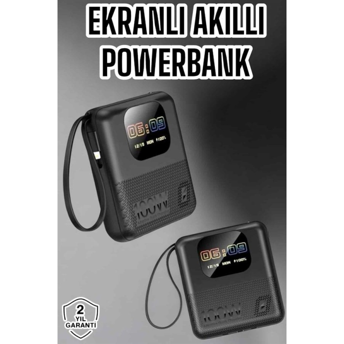 Akıllı Powerbank 10.000 MAH Müzik Dinleme Mesaj Gönderme Arama Cevaplama