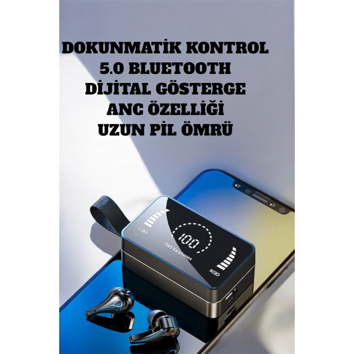 Dokunmatik Kontrol ve Net Aramalar için ANC Destekli Kulaklık