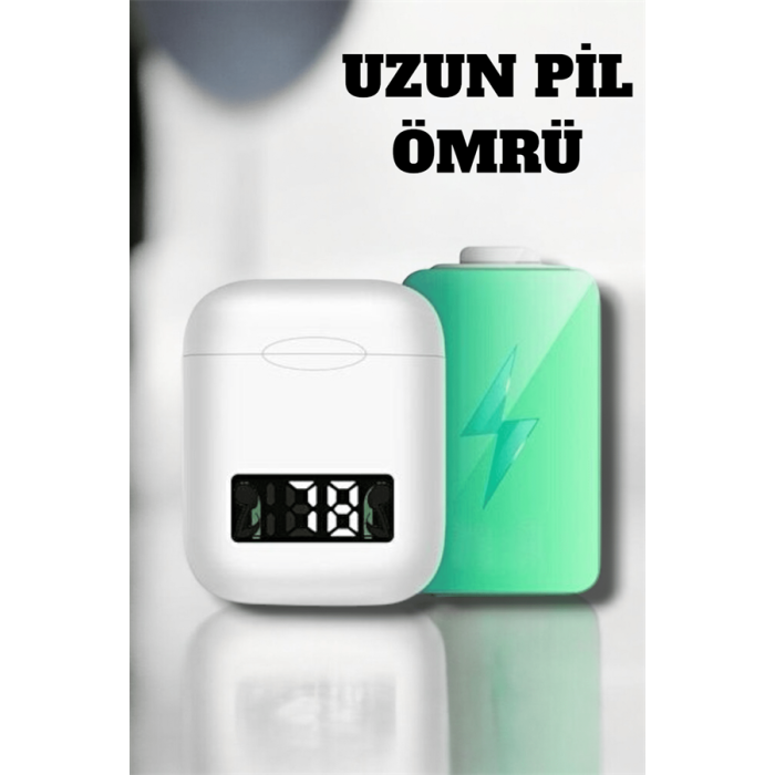 Kablosuz Müzik Keyfi Sunan LED Şarjlı TWS Bluetooth Kulaklık