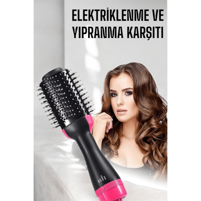 Fön Tarak Elektriklenmeyi Önleyen ve Parlaklık Veren Saç Şekillendirici