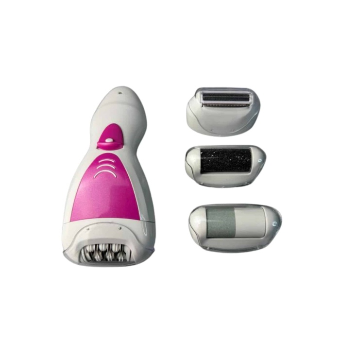 4 Başlıklı Bakım Cihazı Epilatör Tüy Alma Makinesi Topuk Törpüsü