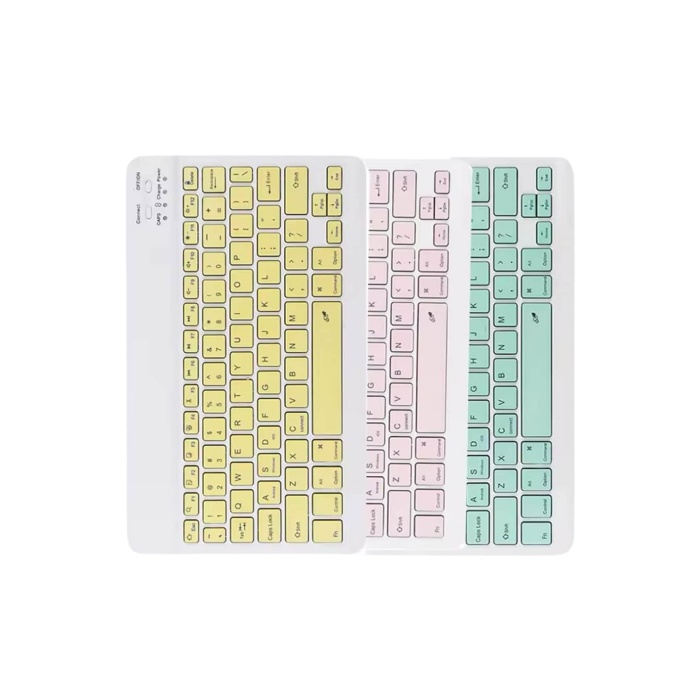 Bluetooth Şarj Edilebilir Mini Q Klavye Kablosuz Taşınabilir