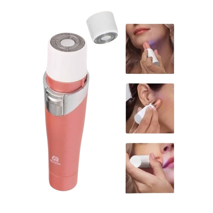 Yüz Kaş ve Tüm Vücut Epilasyon Aleti 3 Başlıklı Hassas Ciltlere Uygun Epilatör