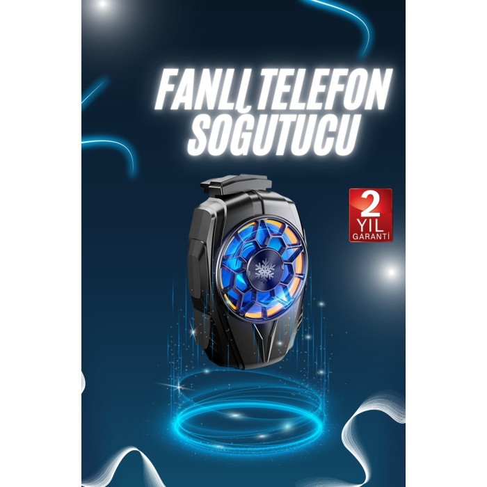 Telefonu Soğutma Fanı Radyatör Mobil Cihazlara Uyumlu Soğutucu