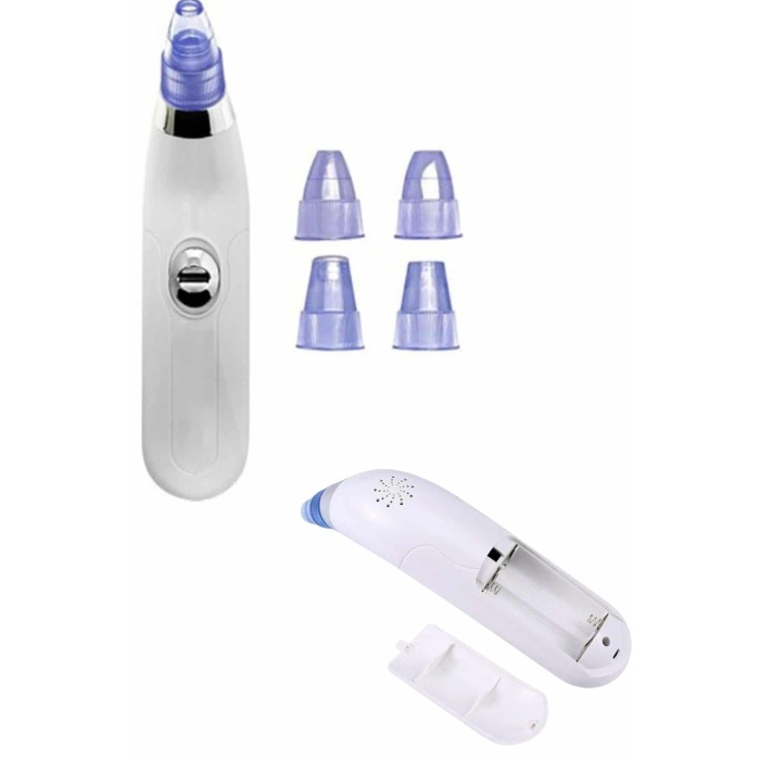 4 Başlıklı Vakumlu Siyah Nokta Ve Yüz Temizleme Cihazı