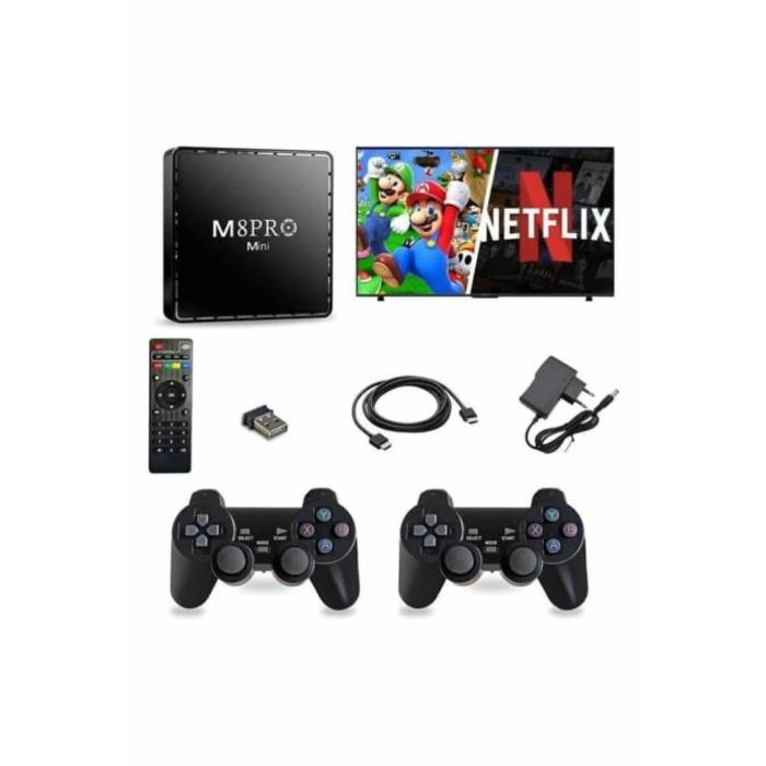 Medya Oynatıcı Smart Tv Wi-Fi 4K Android TV Box Medya Oynatıcı Android TV