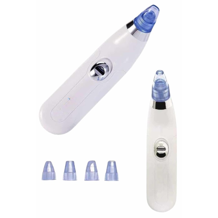 Siyah Nokta Temizleme Cihazı 4 Başlıklı Vakumlu Pilli Ölü Deri Arındırma