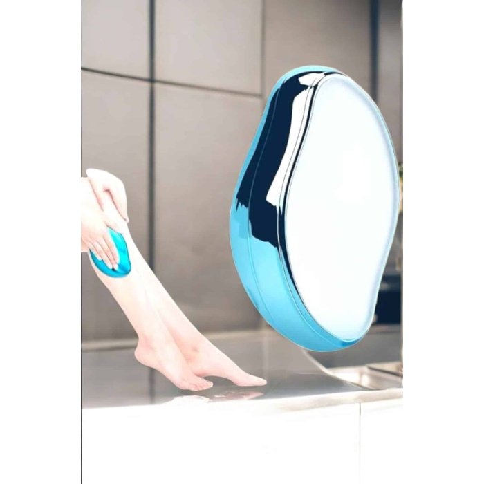 Epilasyon Aleti Bacaklar Kollar İçin Yıkanabilir Kristal Epilatör Tüy Silgi