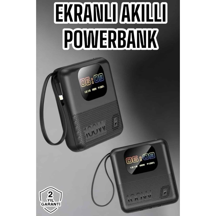 Akıllı Powerbank 10.000 MAH Müzik Dinleme Mesaj Gönderme Arama Cevaplama
